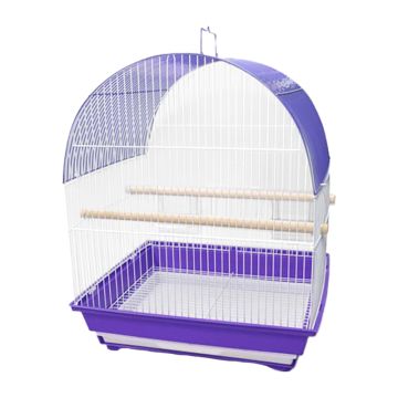 Dalian Κλουβί Πουλιών Μοβ 40.6x36x50cm