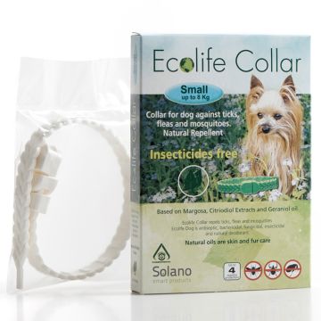 Ecolife Κολάρο Small Λευκό 35cm