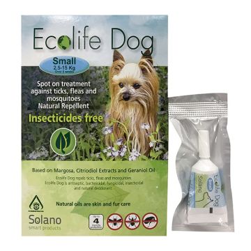Ecolife Dog Spot On S 2.5 - 15Kg