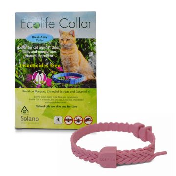 Ecolife Κολάρο Γάτας Ροζ
