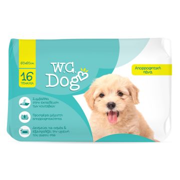 W.C. Dog Επιδαπέδιες Πάνες 60x60cm (16Τεμ)