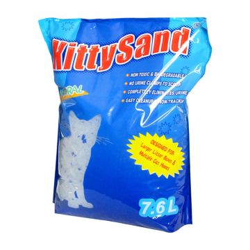 Kitty Sand Άμμος Σιλικόνης Κρυσταλλική 7.6L