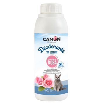 Camon La170 Αποσμητικο Άmmου Γάτας Με Άρωμα Τριαντάφυλλου 400Gr