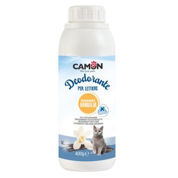 Camon La180 Αποσμητικο Άmmου Γάτας Με Άρωμα Βανίλιας 400G