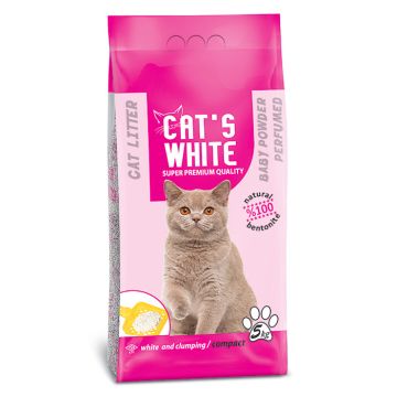 Cat's White Baby Powder 5Kg