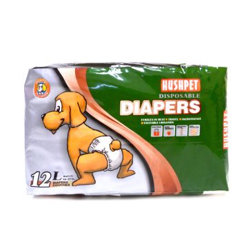 Hushpet Πάνες Βρακάκια L 50-70 cm (12 Τεμ)