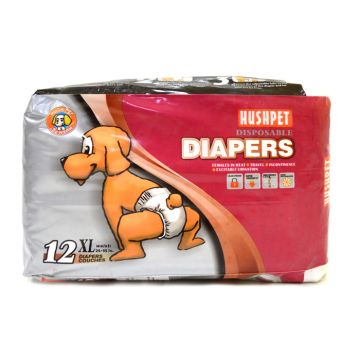 Hushpet Πάνες Βρακάκια XL 63-76 cm (12Τεμ)